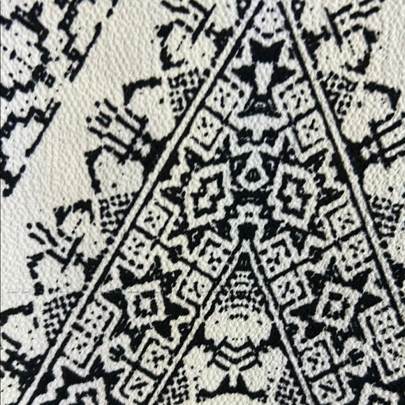 Maurices Black and White Patterned Dress - Picture 4 of 7